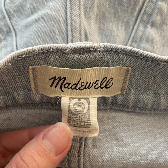 Madewell Light Blue Straight Leg Jeans - Picture 4 of 9